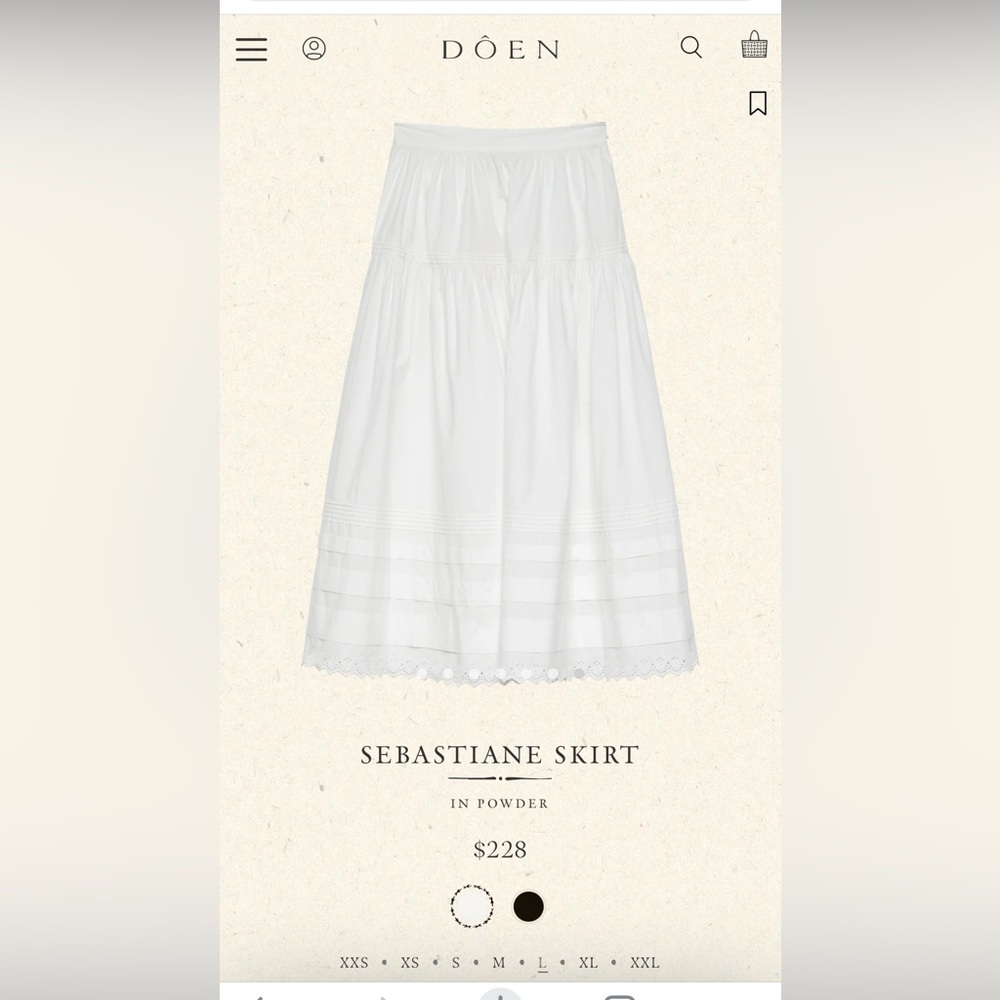 Doen Sebastiane Skirt
